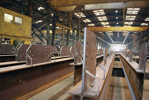structural steel fabrication tolerances